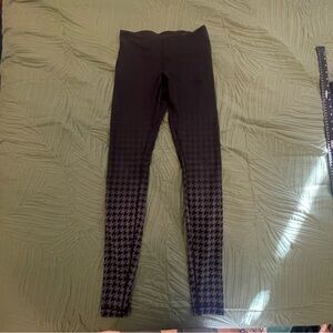 Lululemon Wunder Under Full-On Luon Legging Houndstooth - Size 4